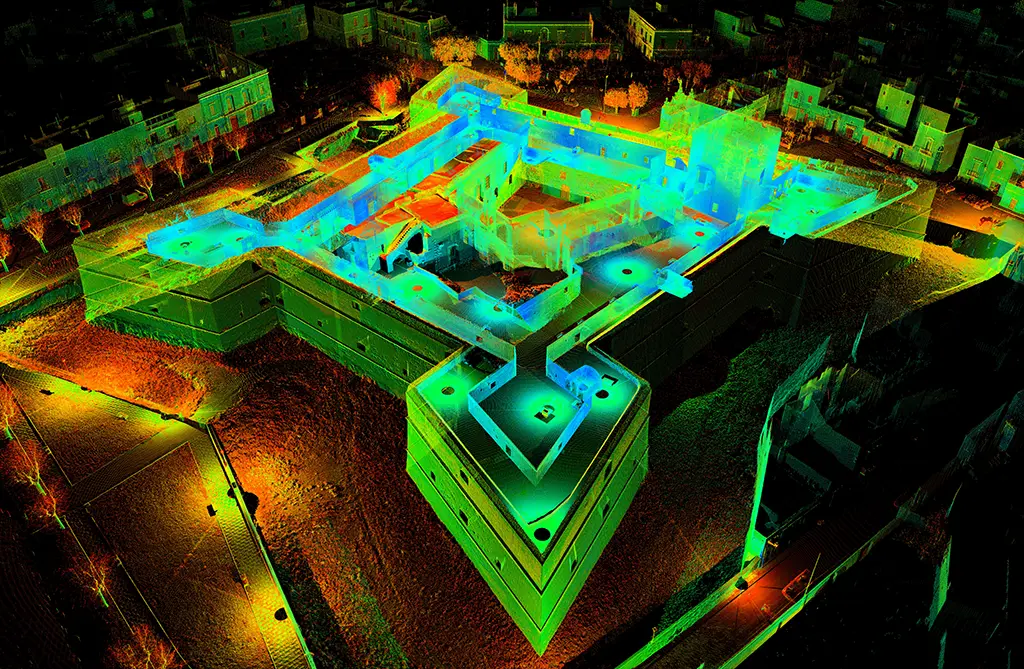laser scanner terrestre digitarca nei vari settori