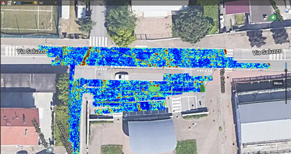 Mobile Stream digitarca monitoraggio del terreno